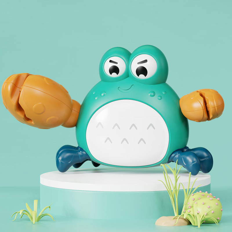 Crab Early Education Story Machine: Parent-Child Interactive Toy for Toddlers, Electric Baby Toy