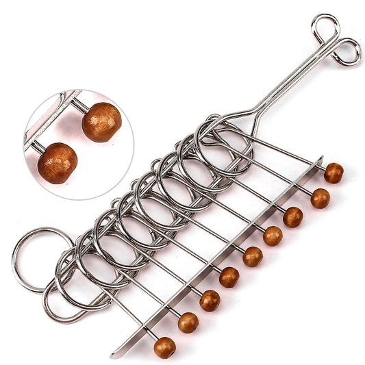 High-IQ toys for children¡¯s intelligence development: skill-based puzzles involving unclipping, unlocking, and solving chain-link mechanisms