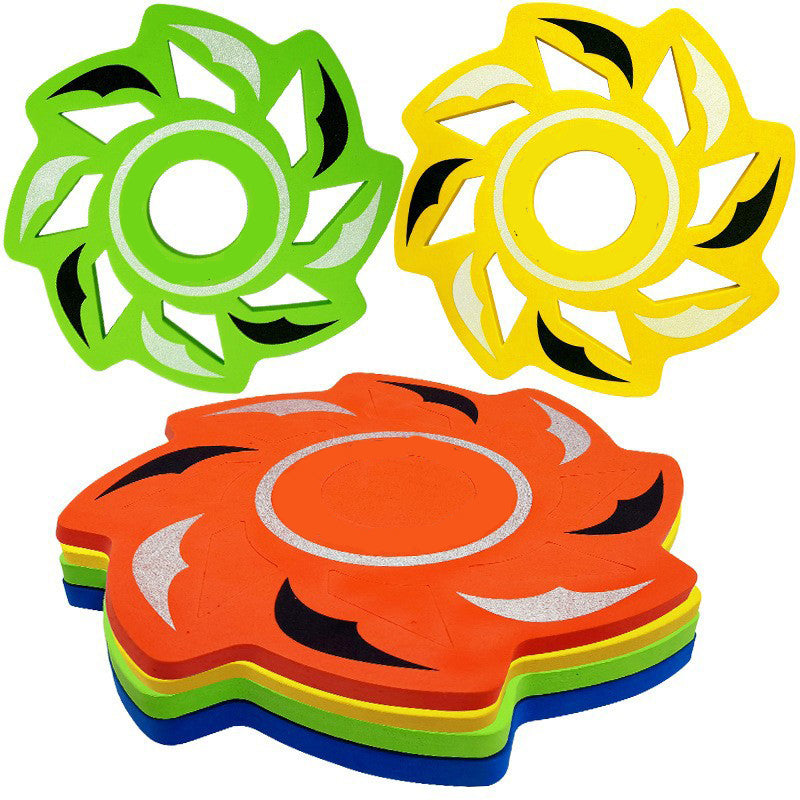Whirlwind Frisbee Soft Boomerang Outdoor Foam Flying Butterfly Parent-Child Multiplayer Game Throwing Children's Toy