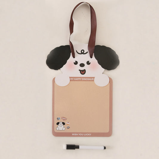 Cartoon double-sided erasable drawing board cute children painting graffiti whiteboard