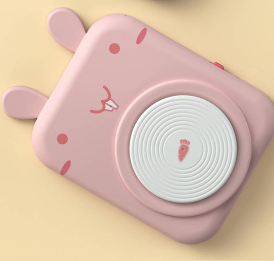 Cute pet pottery machine children's handmade electric pottery wheel educational fun no-bake clay DIY pottery throwing machine