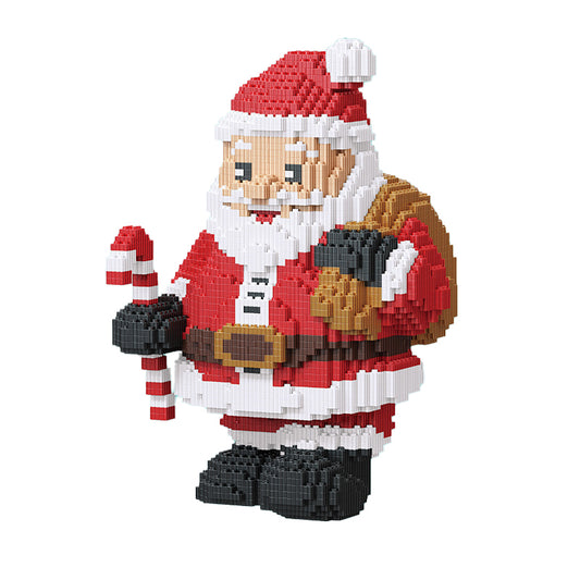 Series-connected particle Christmas educational DIY building block toy