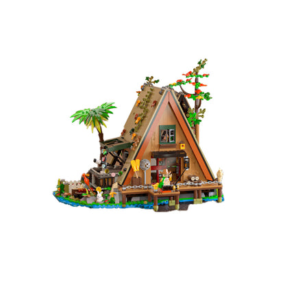 Marine Building Cottage Educational Toy: Creative, Retro Island Lighthouse Building Block Set