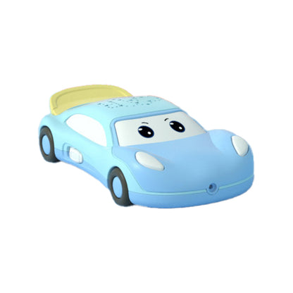 Baby educational story machine with music and phone functions; cartoon car design for infants to chew on; children¡¯s toy