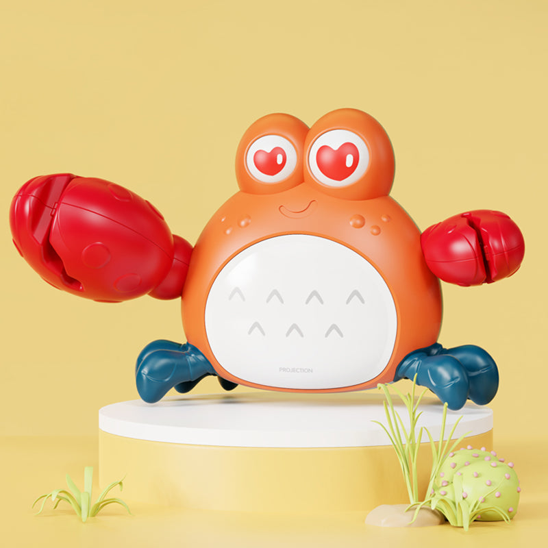 Crab Early Education Story Machine: Parent-Child Interactive Toy for Toddlers, Electric Baby Toy