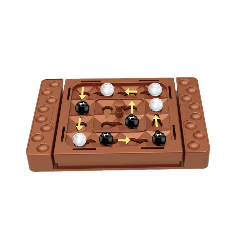 Track Logic Chess: Two-player Game for Children¡¯s Thinking Training, Brain-teasing Puzzle Board Game Toy for Sale