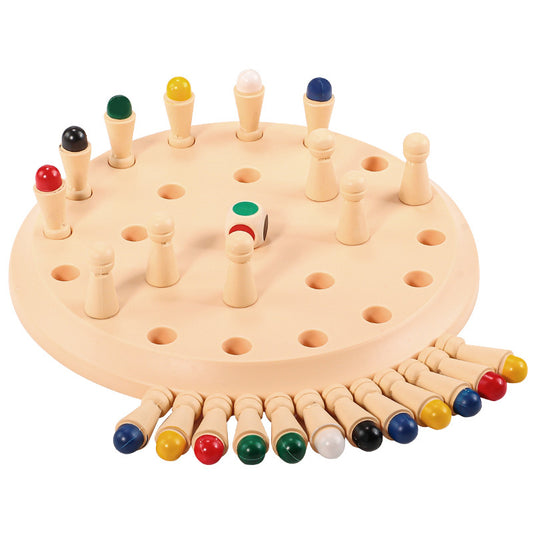 Color Memory Board: Children¡¯s Training Toy for Developing Logical Thinking and Parent-Child Interaction ¨C A Fun Table Game