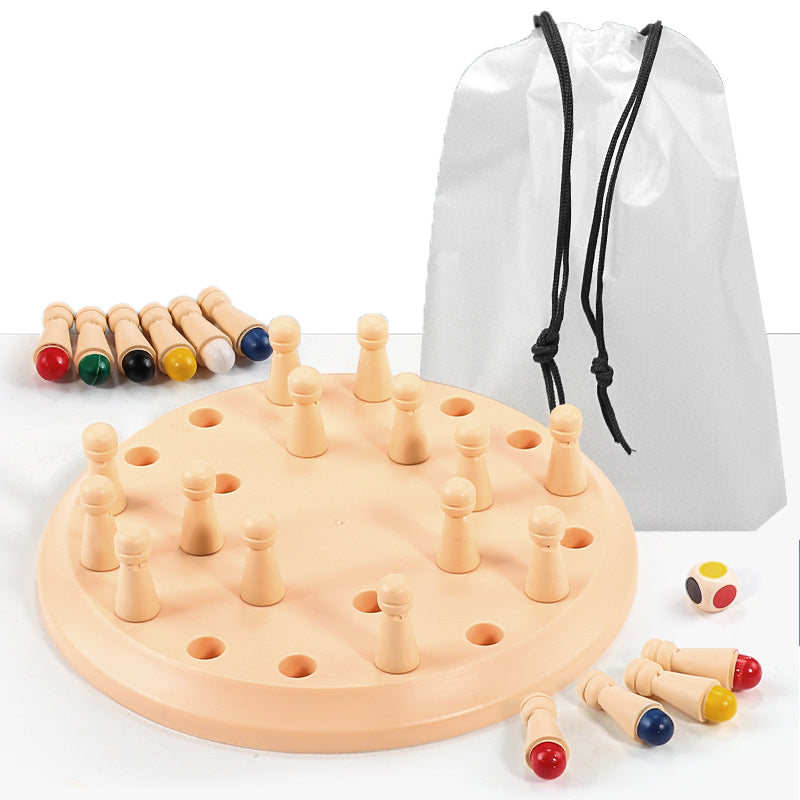 Color Memory Board: Children¡¯s Training Toy for Developing Logical Thinking and Parent-Child Interaction ¨C A Fun Table Game