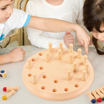 Color Memory Board: Children¡¯s Training Toy for Developing Logical Thinking and Parent-Child Interaction ¨C A Fun Table Game
