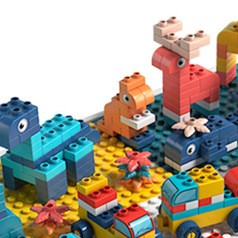 Building block table, multi-functional assembly game table, toy desk, children¡¯s building blocks