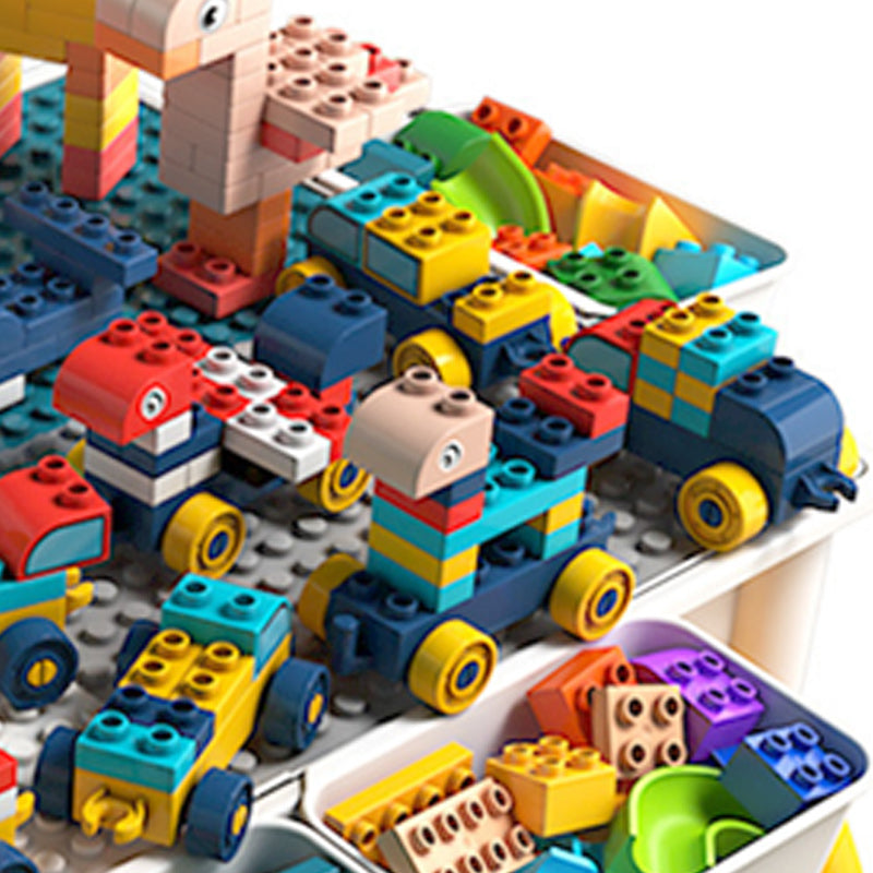 Building block table, multi-functional assembly game table, toy desk, children¡¯s building blocks