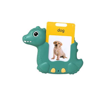Early education toy: Dinosaur card inserter, children¡¯s educational learning device, developmental toy with card mechanism