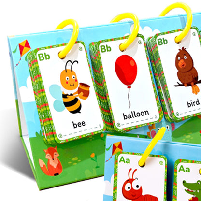 104 Natural Spelling Words in Sentences: Desktop Educational Cards with English Illustrations for Children¡¯s Early Learning and Parent-Child Interaction