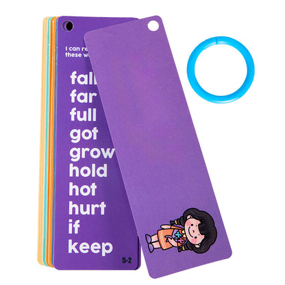 English High-Frequency Word Recognition Learning Cards for Children¡¯s Early Education ¨C Cards for Learning Words and English Vocabulary