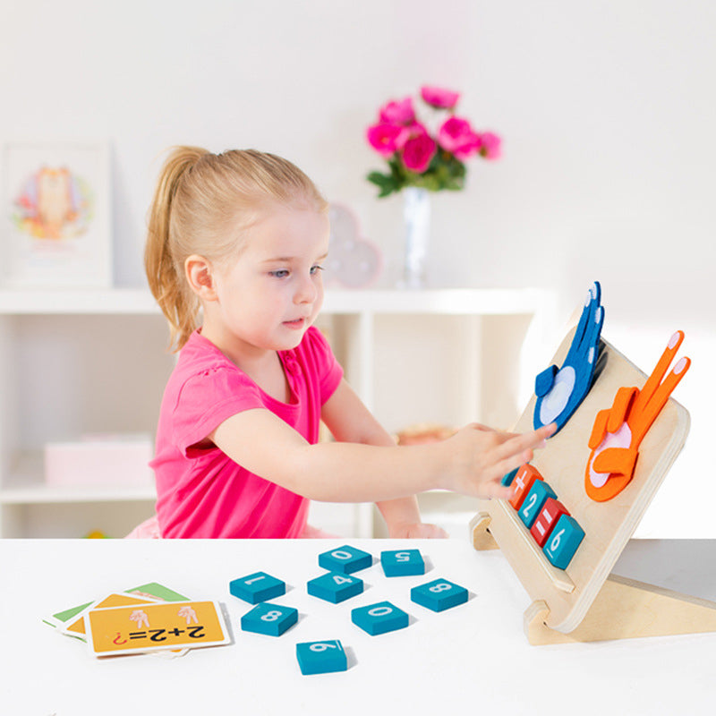 Finger Math Montessori Early Education Toy for Learning ¨C Math Teaching Aid for Children Aged 3-6, Suitable for Kindergartens