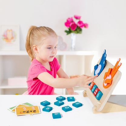 Finger Math Montessori Early Education Toy for Learning ¨C Math Teaching Aid for Children Aged 3-6, Suitable for Kindergartens