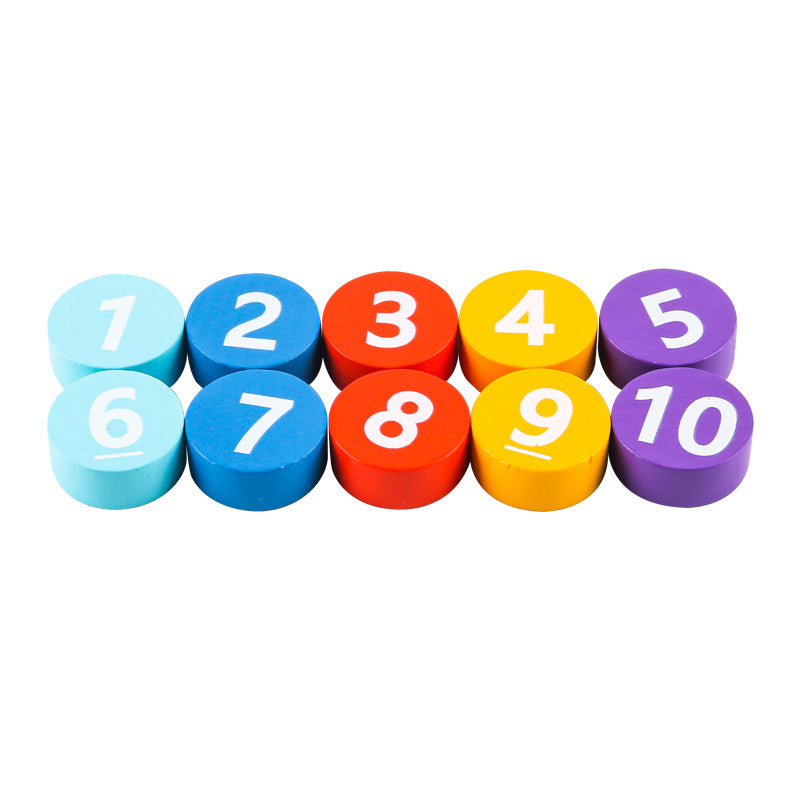 Digital Operation Card: Math Addition, Subtraction, and Number Decomposition Operations