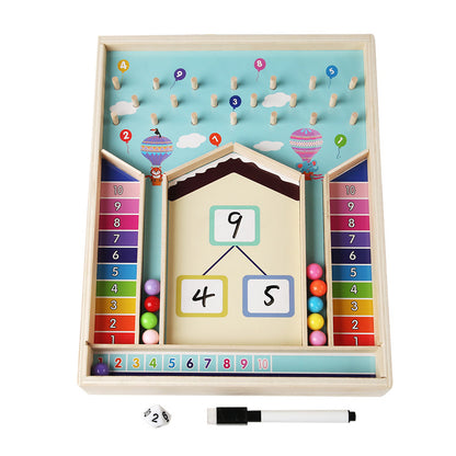 Children's fun number decomposition ball game helps develop babies' math and arithmetic skills ¨C an educational toy for early learning