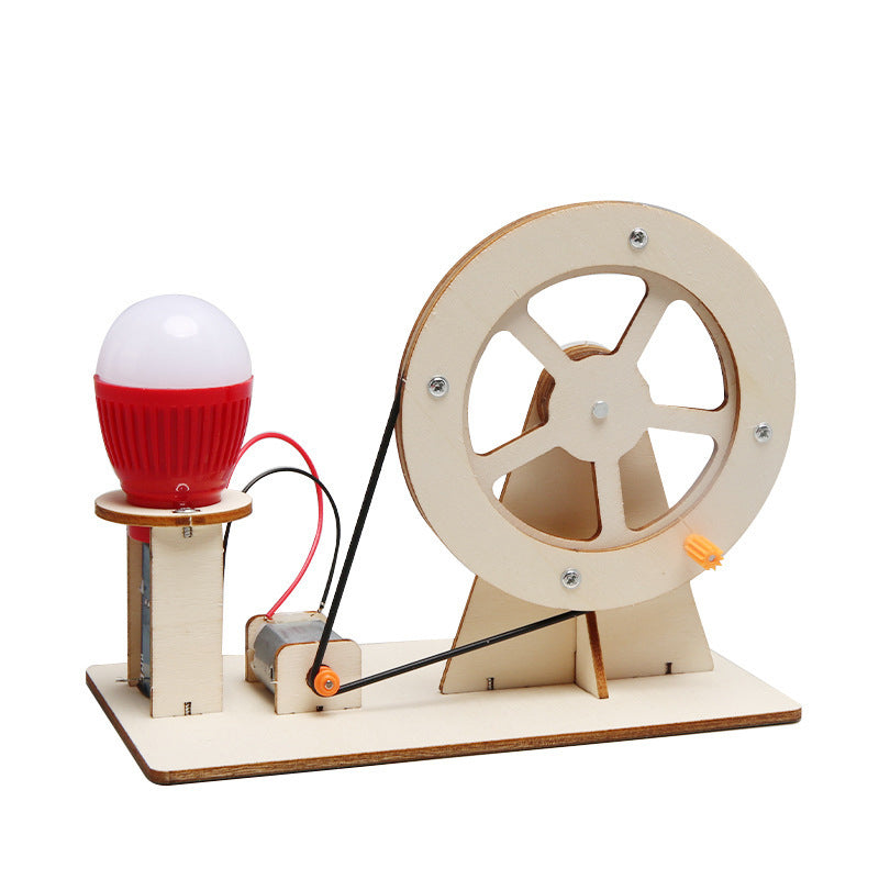 DIY Hand-Cranked Generator: A Fun Science and Physics Experiment Using Manual Assembly ¨C Perfect for Children¡¯s Educational Toys