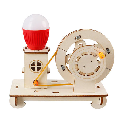 DIY Hand-Cranked Generator: A Fun Science and Physics Experiment Using Manual Assembly ¨C Perfect for Children¡¯s Educational Toys