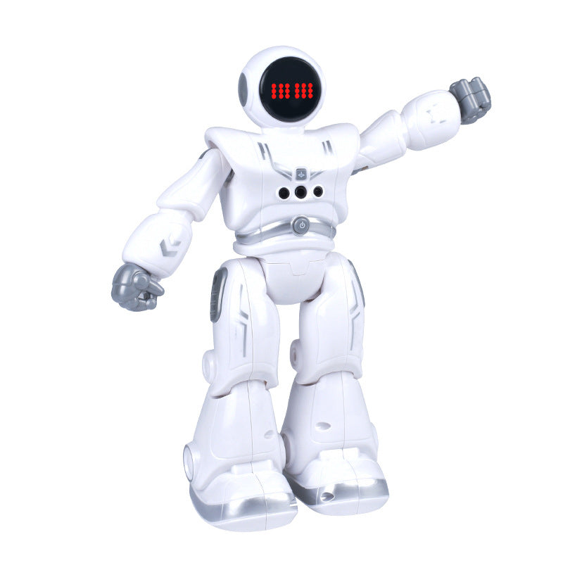 English Intelligent Remote-Controlled Programming Space Robot with Gesture Sensing for Dancing and Educational Children¡¯s Toys