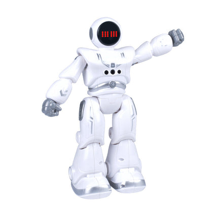 English Intelligent Remote-Controlled Programming Space Robot with Gesture Sensing for Dancing and Educational Children¡¯s Toys