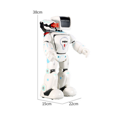 Remote-controlled sensor smart dialogue interactive Q&A robot ¨C educational toy for children¡¯s programming learning