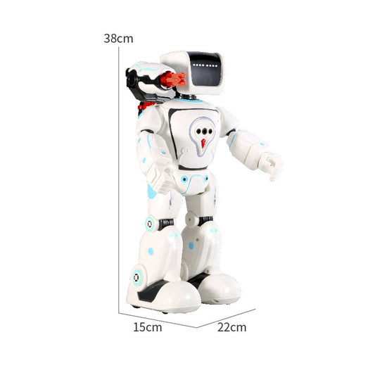 Remote-controlled sensor smart dialogue interactive Q&A robot ¨C educational toy for children¡¯s programming learning