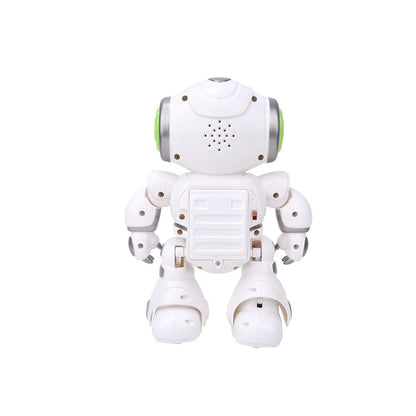 Robot Early Education Smart Remote-Controlled Electric Singing, Dancing, and Programming Toy for Children and Parents