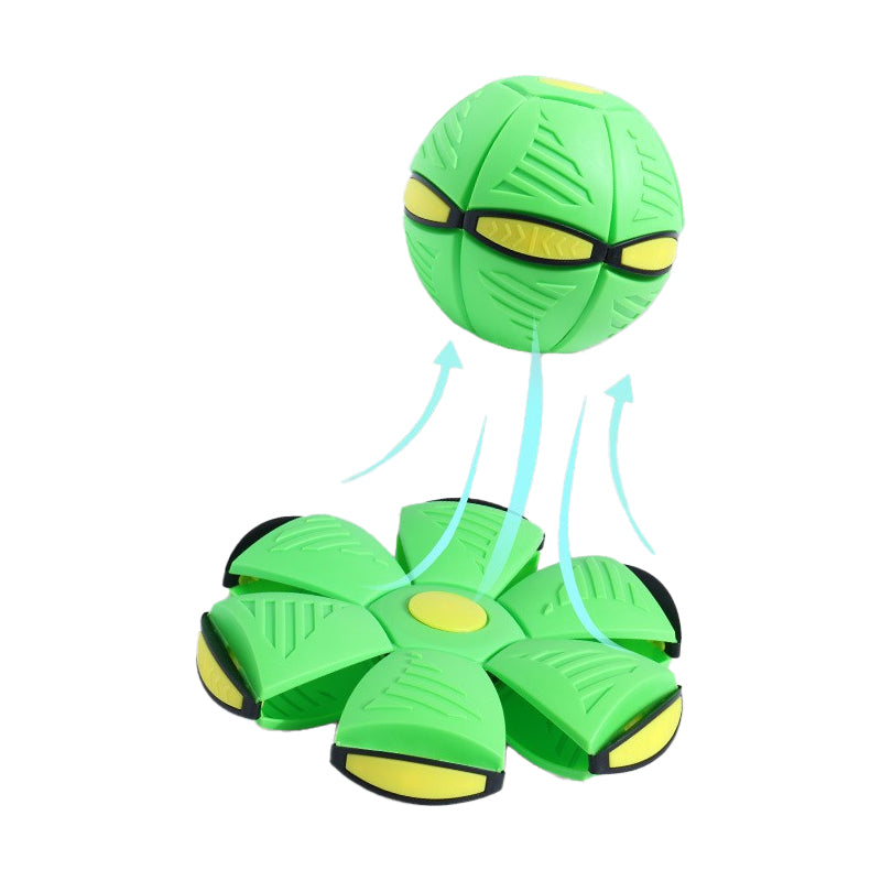 Foot-operated Deformable Elastic Frisbee Magic Educational Children's Outdoor Sports Toy