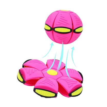 Foot-operated Deformable Elastic Frisbee Magic Educational Children's Outdoor Sports Toy