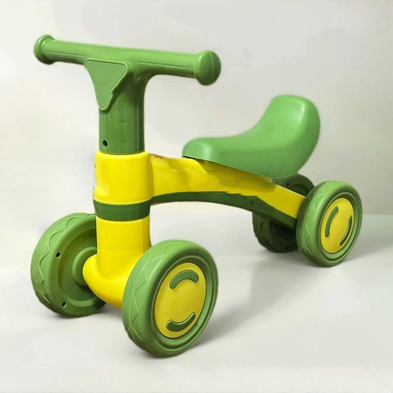 Balance bikes, scooters, and tobogganing bikes for children aged 1-3 years old, four-wheeled balance bikes, and baby walkers for kindergartens.