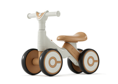 Toddler walker, scooter, anti-tipping balance bike, children's car, four-wheeled scooter