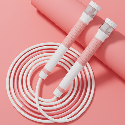 Speed jumping rope for primary and secondary school students, knot-free, suitable for first graders and kindergarten beginners.
