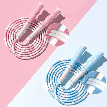 Bamboo-joint jump rope, specially designed for children, kindergartens, middle school entrance exams, and primary school students.