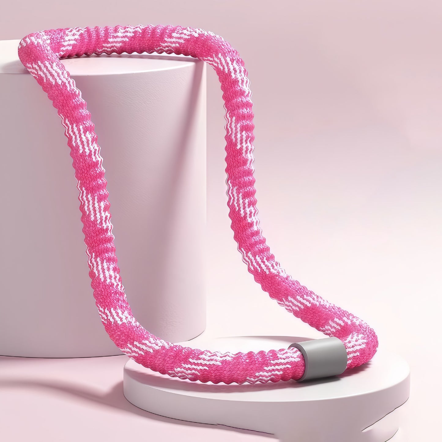 Hula hooping can increase abdominal pressure. Soft hula hoop.