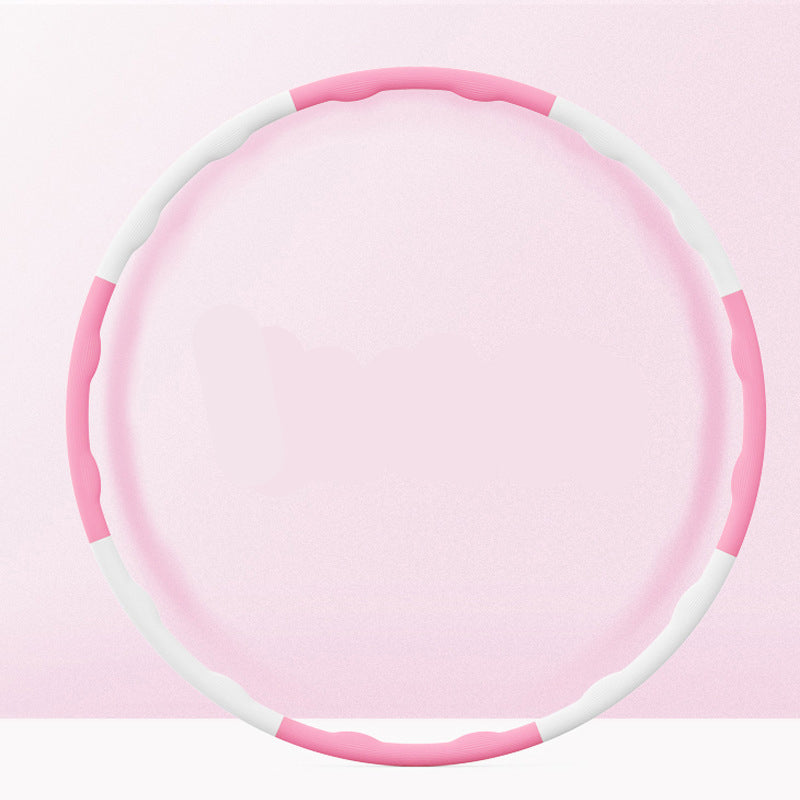 Assembled children's and toddler hula hoop, home indoor hula hoop for women, detachable sponge hula hoop