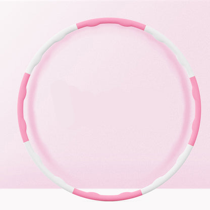 Assembled children's and toddler hula hoop, home indoor hula hoop for women, detachable sponge hula hoop