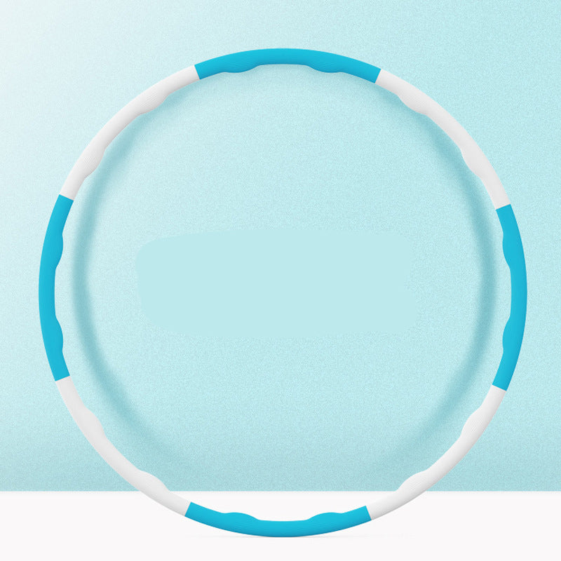 Assembled children's and toddler hula hoop, home indoor hula hoop for women, detachable sponge hula hoop