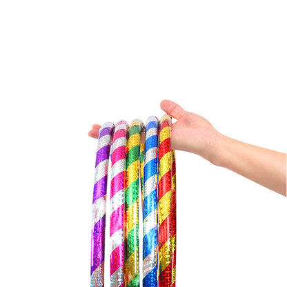 Children's hula hoop, kindergarten gymnastics hoop, student game performance, morning exercise equipment, plastic hoop, thick tube, non-slip, waist slimming