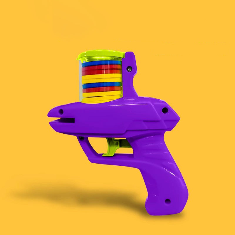 Creative children's soft bullet gun toys, carrot guns, flying saucers, frisbees, rapid-fire pistols, parent-child battles