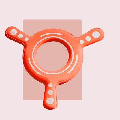 Extra-large round three-bladed boomerang that flies back unbreakable soft professional-grade foam frisbee children's toy