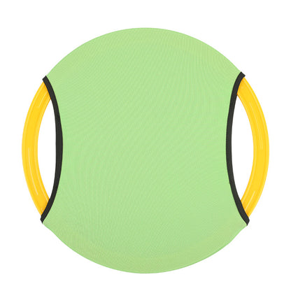 Children's bouncy frisbee toys, sensory integration training equipment, parent-child interaction, kindergarten children's soft frisbee throwing and catching ball.