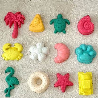 Danish children's dopamine beach toys, sand shovels, water play, sand digging, bulldozers, thickened and drop-resistant.