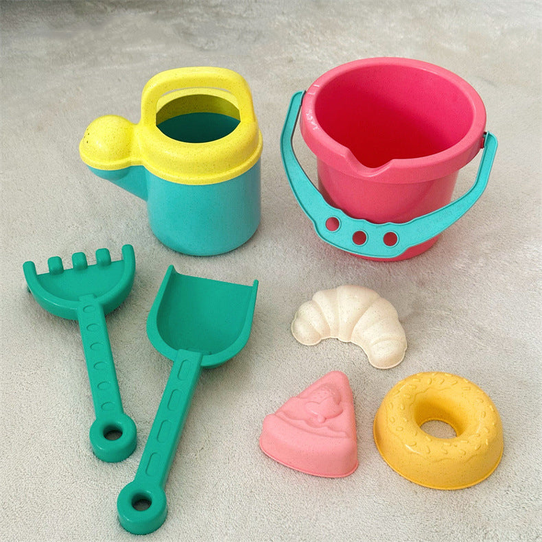 Danish children's dopamine beach toys, sand shovels, water play, sand digging, bulldozers, thickened and drop-resistant.
