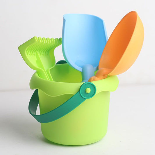 Children's beach sand digging shovel tool set, baby beach toys for boys and girls, water play, snow shoveling