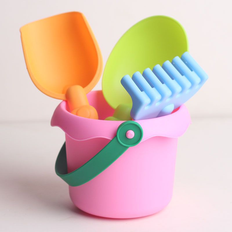 Children's beach sand digging shovel tool set, baby beach toys for boys and girls, water play, snow shoveling