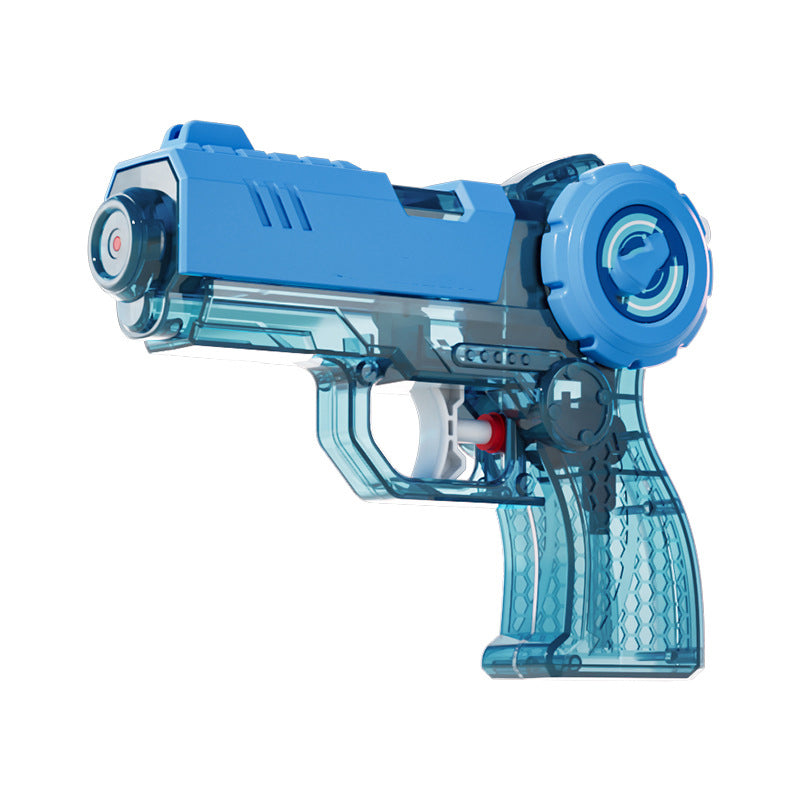 Press-button water gun for summer outdoor interactive beach water play, children's water gun toy