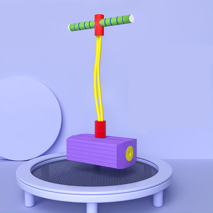 Children's jumping pole frog jump to help children grow taller and stronger. Children's high jump and bounce training equipment toy.
