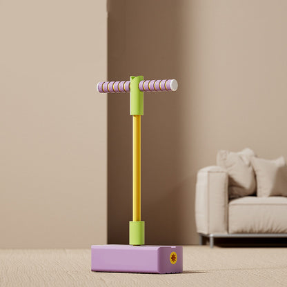 Jumping pole, children's toy, exercise tool, frog jump, height increase training equipment, bouncy ball